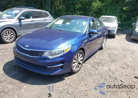 2016 Kia Optima Lx из США, поврежденный, VIN 5XXGT4L36GG008681
